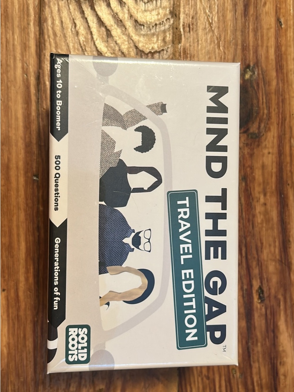 Mind The Gap Travel Edition Card Game - Teal & White